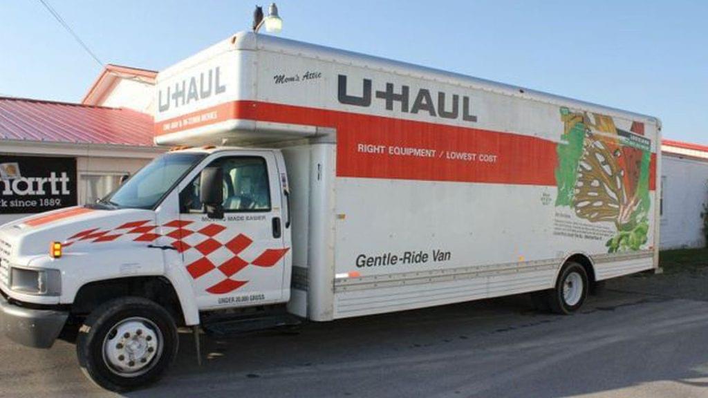 Driving a Uhaul Truck